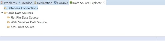 이클립스에서 Data Sourse Explorer 추가하기
