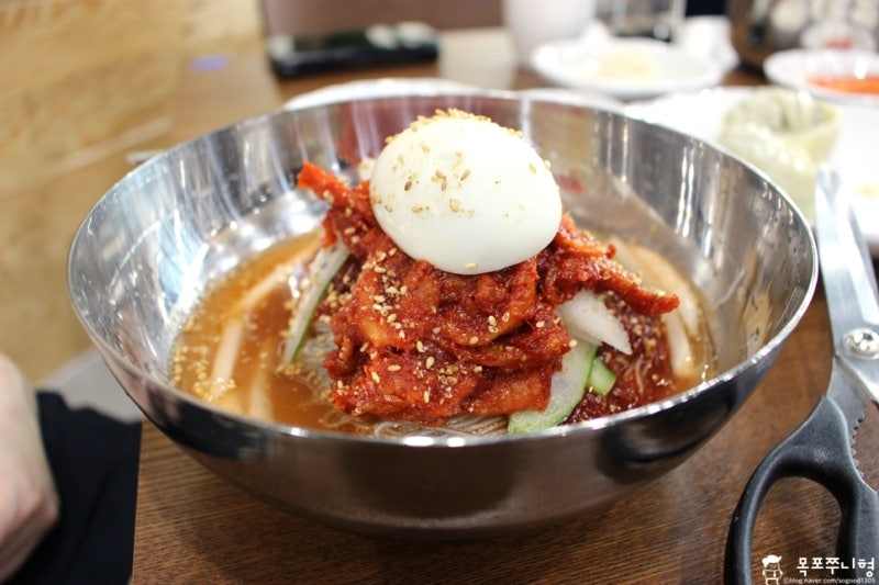 매콤한 연사코다리회냉면, 여름냉면 추천드려요. 5
