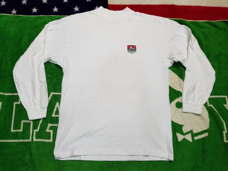 벤데이비스 화이트 반폴라 맨투맨 goodwear bendavis