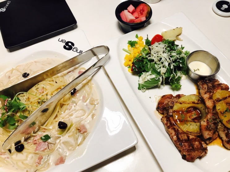  [서산 호수공원 맛집] 파스타집 '다이닝센'