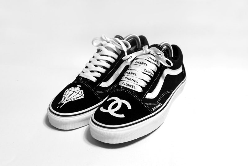 Custom chanel vans online