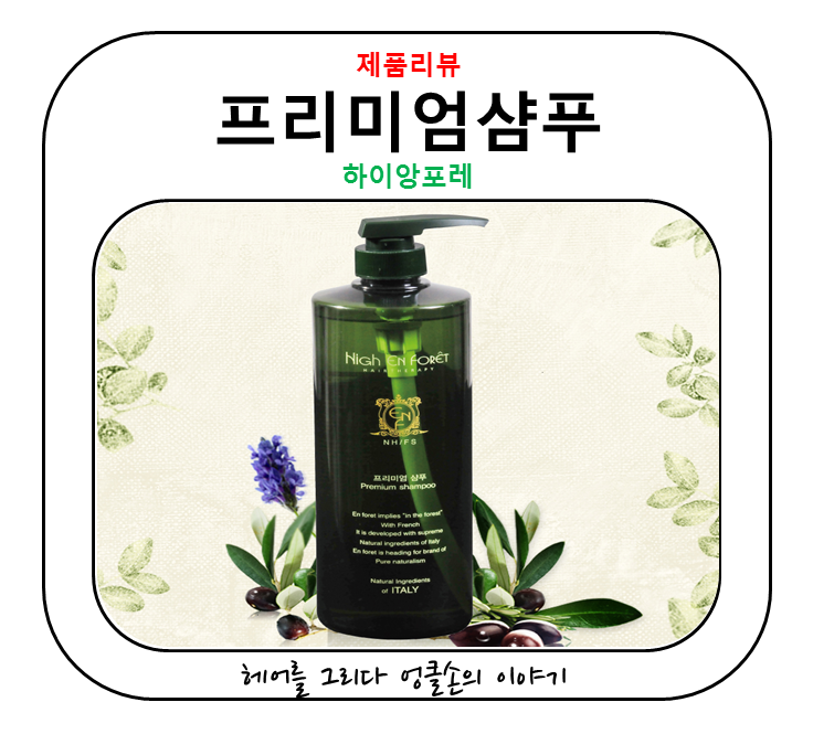 하이앙포레샴푸 앙포레샴푸 차이점이 궁금해요