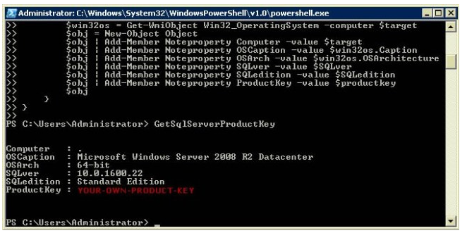 설치된 SQL Server의 제품 키 확인 : 네이버 블로그