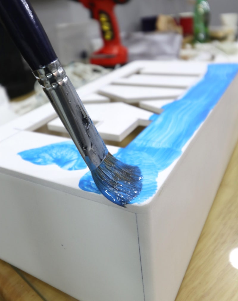 EXIT 비상구 유도등 만들기 : 네이버 블로그