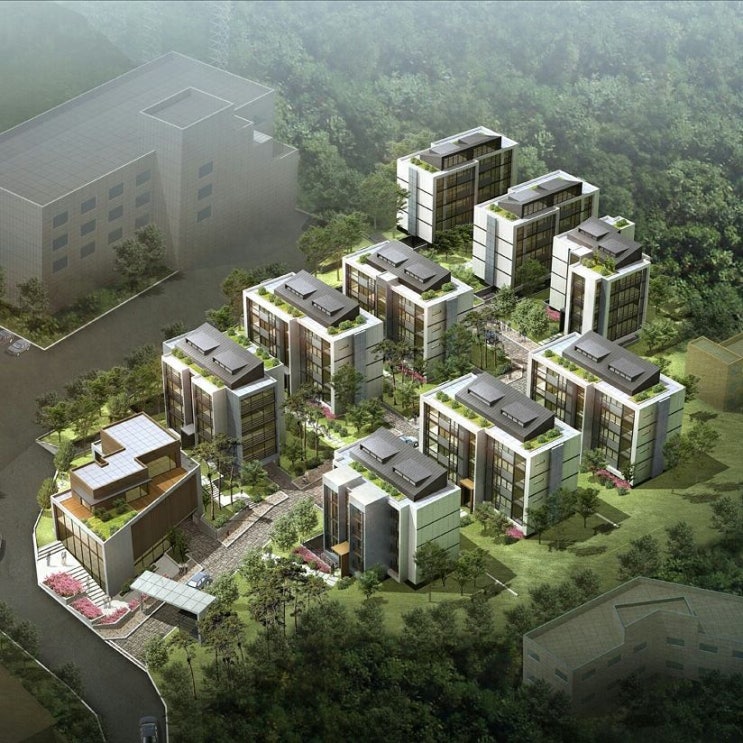  스타일랩 종합건축사사무소 - 경기도 광주 쉬스마을 다세대 빌라 설계 & 완료현장