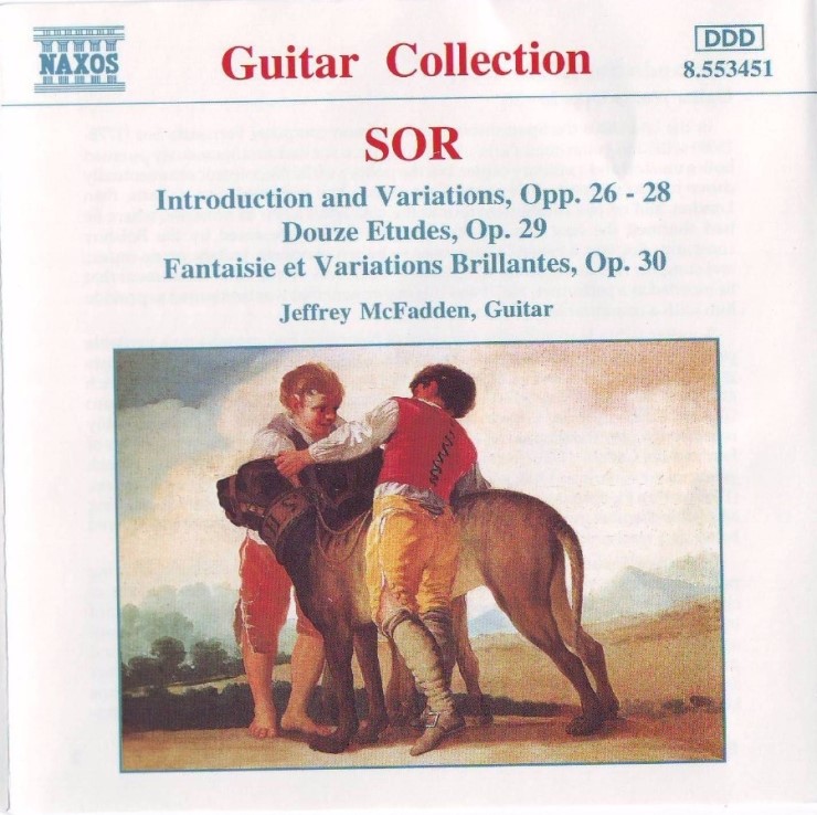 Fernando Sor - Etude Op 29 No. 18 in E Minor (Jeffrey McFadden)