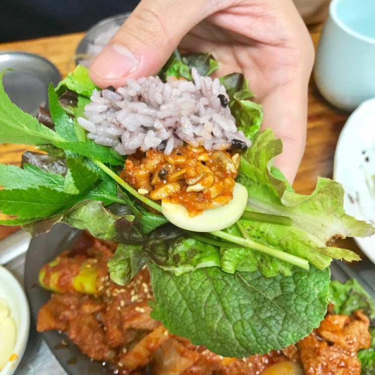 서울대입구 낙성대 집밥처럼 든든한 쌈밥이 생각나는 날엔 시골집