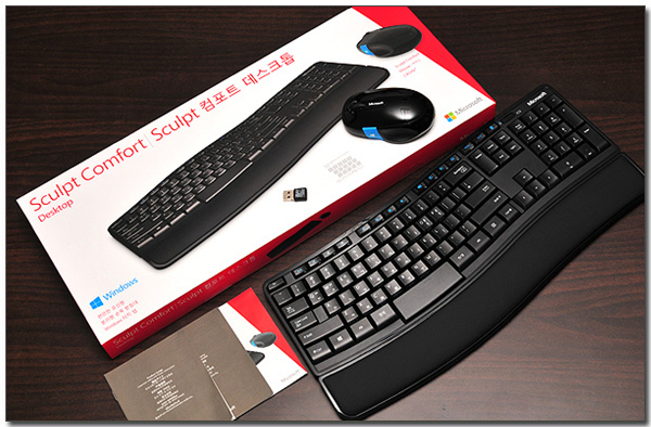  [리뷰] MS Sculpt Comfort 데스크톱