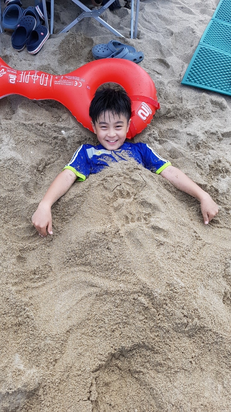 낙산 해수욕장 짬 피서~
