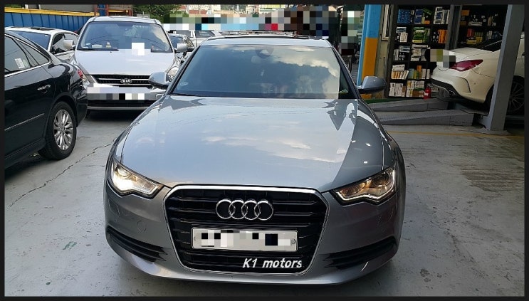  아우디 A6 제논 헤드라이트전구 교환 K1모터스 