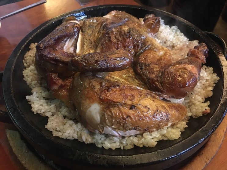 [double H] 마포 공덕역점 계림원 누룽지 통닭과 닭발, 마포 감자집