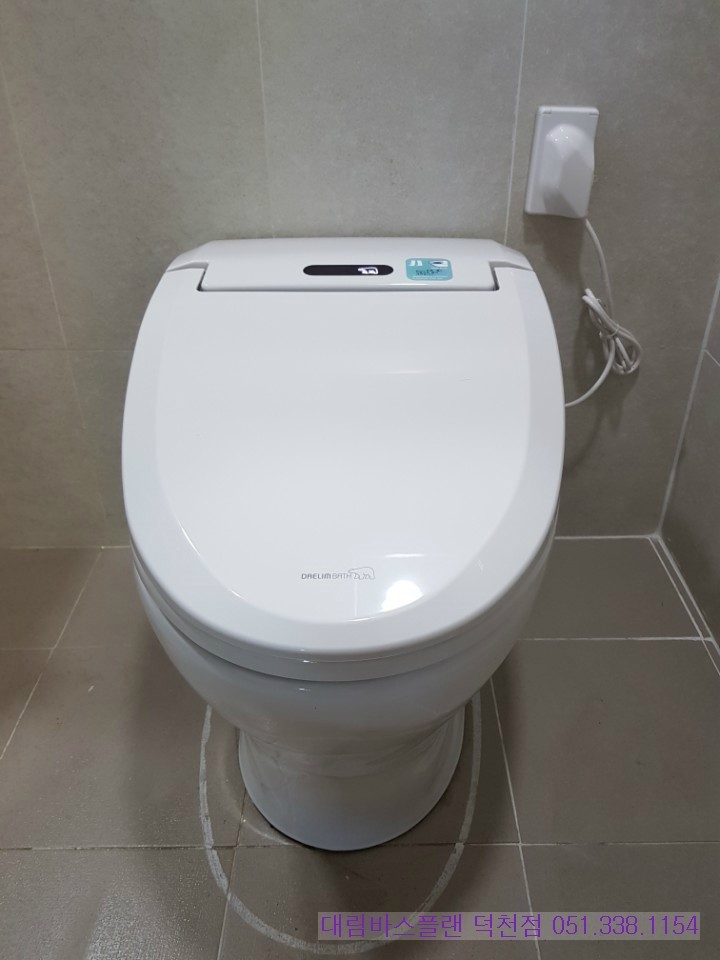 부산 욕실인테리어- 대림바스플랜 해운대 현대까멜리아 SMARTLET650 (DST-650) 