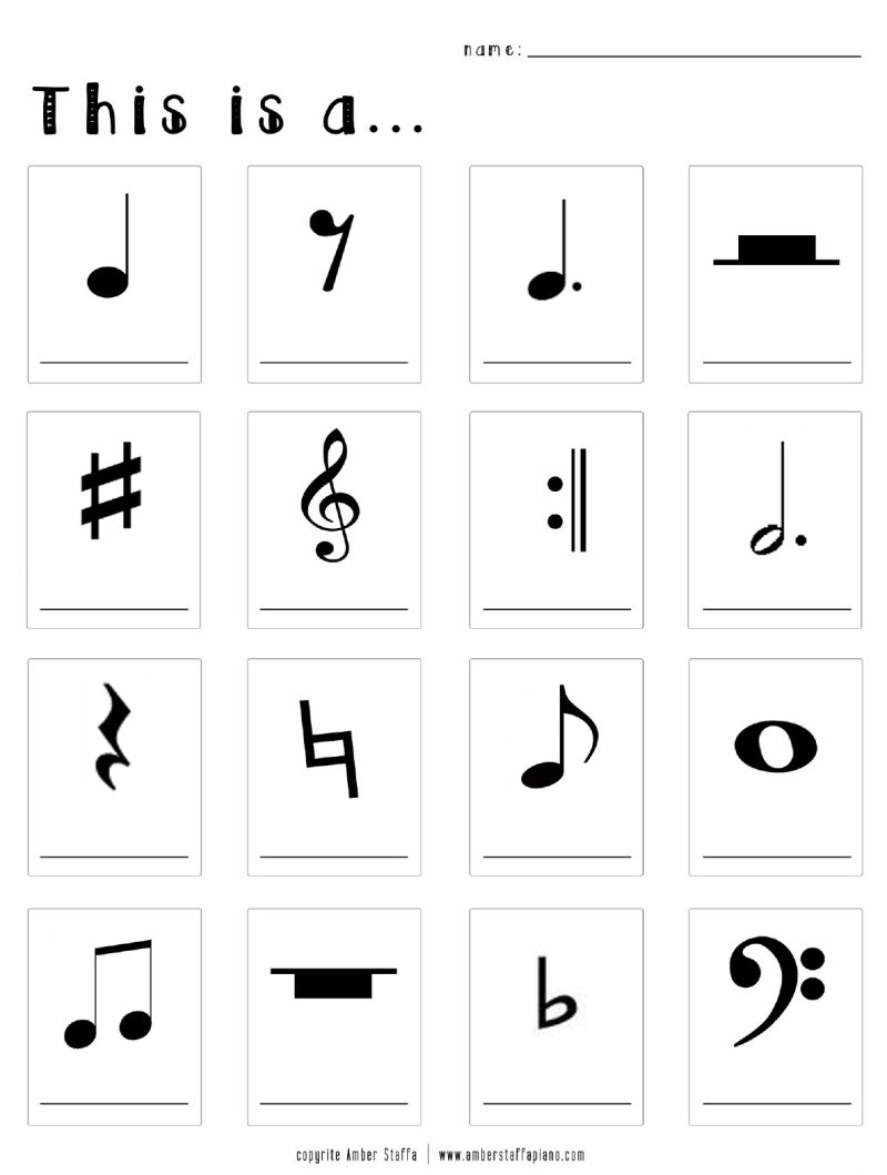 음악기호이름카드 : 네이버 블로그, image size:800x1059