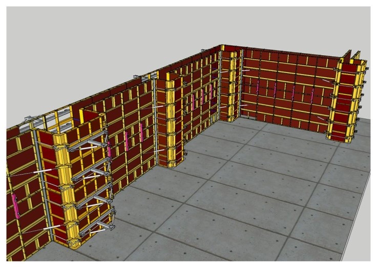 기둥폼- 탑다운 기둥, 벽체기둥,무타이 기둥... 다양한 형태의 기둥 최적화공법,Column formwork