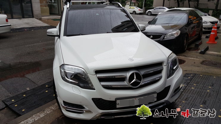  벤츠 GLK 화면 불량 메인보드 교체