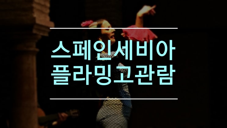  스페인 여행 세비아 플라밍고 박물관 의 열정적인 모습에 반하다
