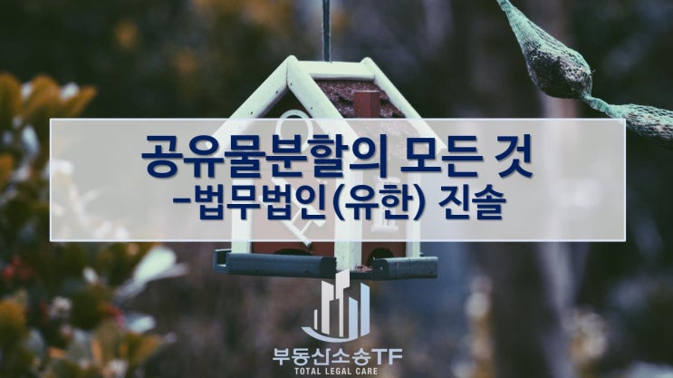  공유물분할 소송으로 해결해야 할까? 제대로 알아보자.