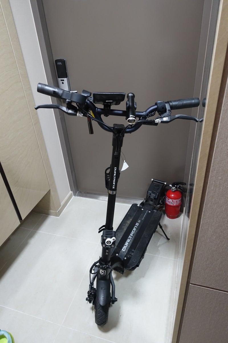 듀얼트론 2 EX ...전동 킥보드의 끝판왕... 리뷰/개봉기/후기] 미니모터스 동탄점 : 네이버 블로그