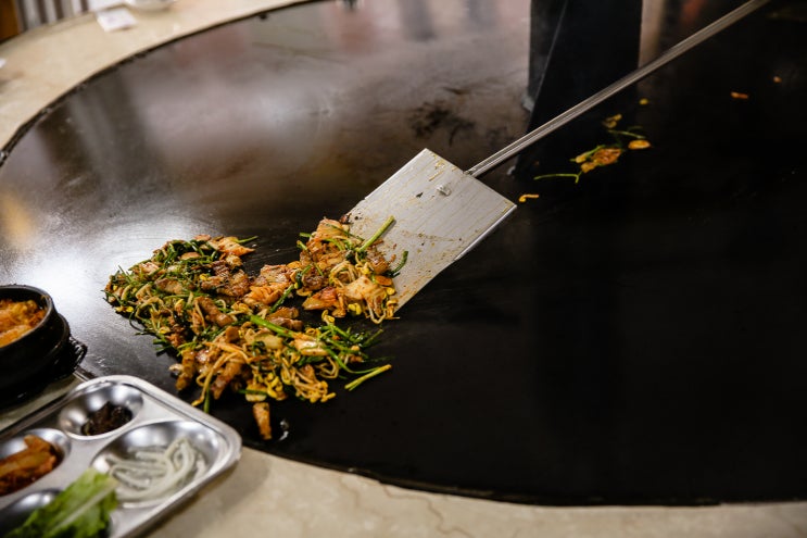  [행주산성 맛집] 아이맛이야 장작철판구이 삽삼겹살