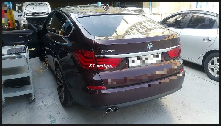 BMW정비센터 K1모터스 530D GT 리모콘 도어잠김과 열림 작동불량 점검편