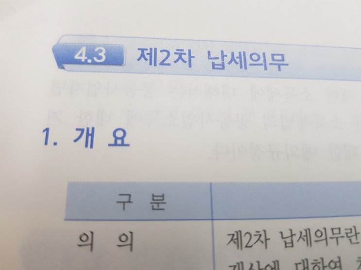  세법공부 :: 제2차 납세의무 정리(1)