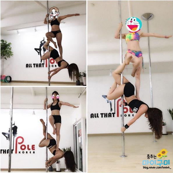  인천 폴댄스 :) 오늘은 더블 폴하는 날!