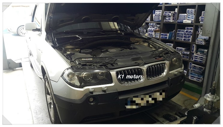  BMW정비센터 K1모터스 X3 3.0i 엔진오일교환과 에어컨 점검편 