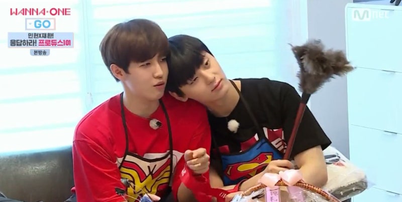 워너원 황민현 김재환 신혼생활 짤들 (feat.워너원고)