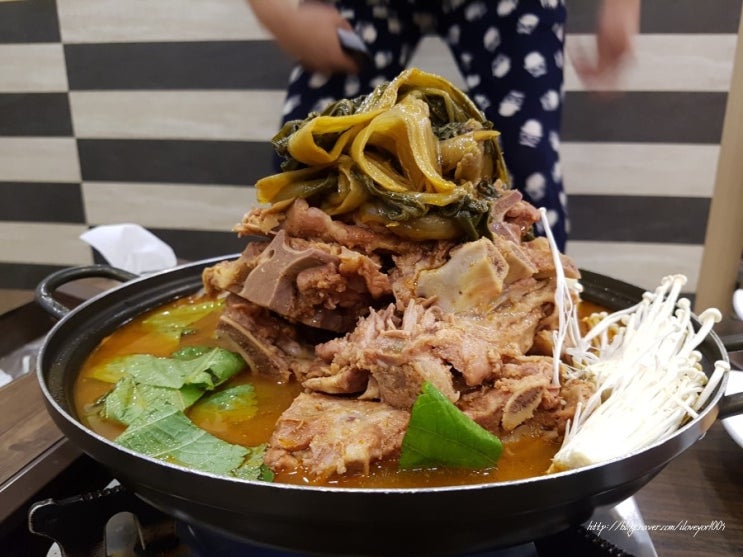  퇴계원 맛집 남양주 유명한 산더미 감자탕 진짜 후기~
