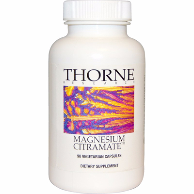  [아이허브] 변비탈출/당뇨인을 위한 마그네슘 보충제 - Thorne Research Magnesium Citramate