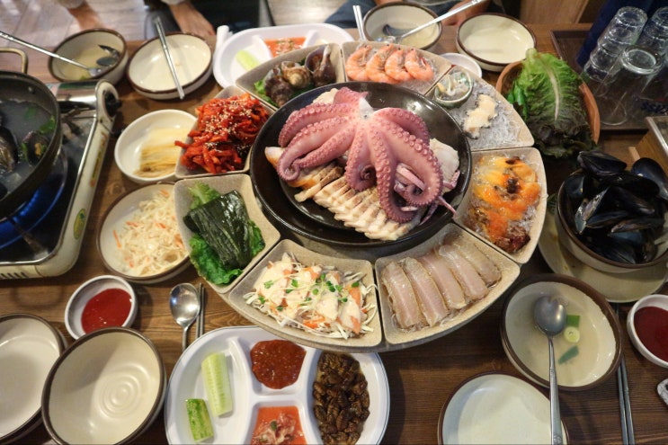  안산회식장소 추천! 고잔신도시 맛집 황제해물보쌈