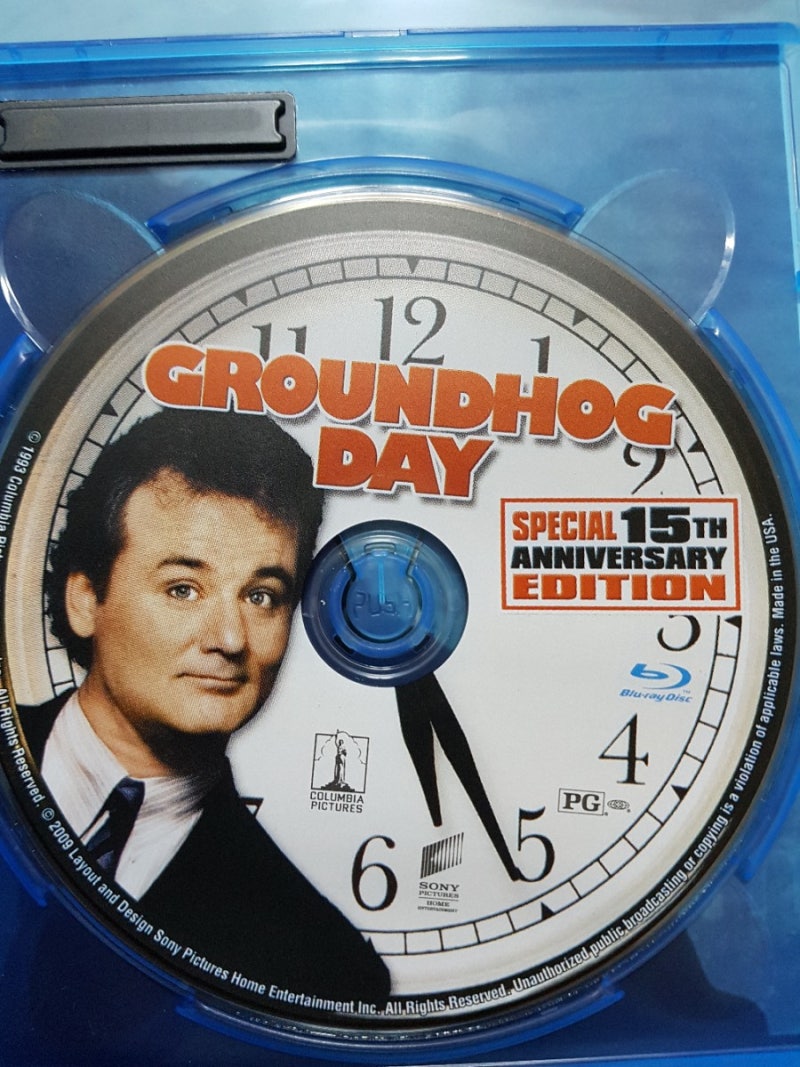 사랑의 블랙홀 (Groundhog Day, 1993) 블루레이 : 네이버 블로그, image size:800x1067