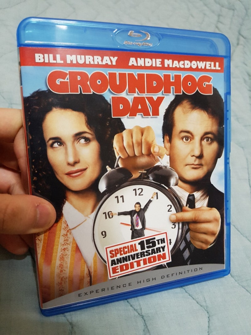 사랑의 블랙홀 (Groundhog Day, 1993) 블루레이 : 네이버 블로그, image size:800x1067
