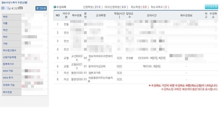 동덕여대 수강신청] 수강신청 일정과 방법, 꿀팁까지 자세히 알아보기! (2019.12.12 수정) : 네이버 블로그