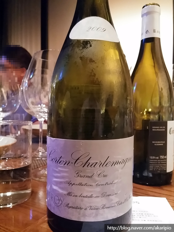  Domaine Leroy, Corton-Charlemagne Grand Cru, 2009 (도멘 르루아 (르후아), 꼬르똥 샤를마뉴 그랑 크뤼)