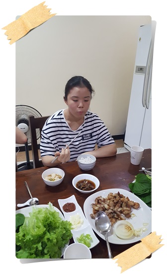  필리핀 영어캠프 잉글홈! 삼겹살 파티닷!