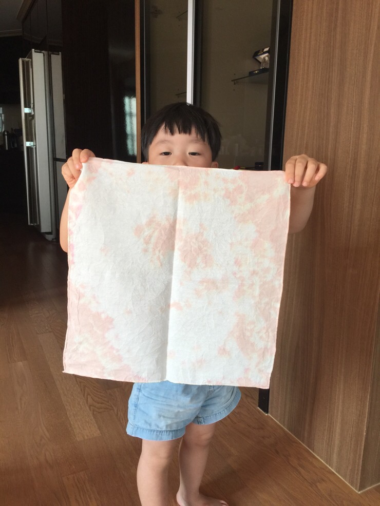  유아천연염색놀이