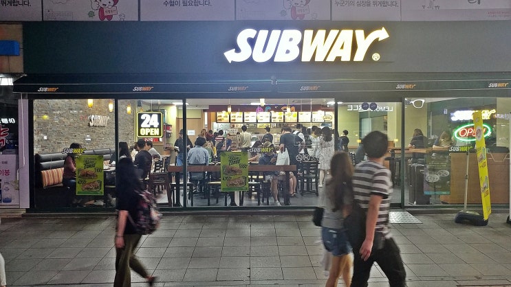  대구써브웨이 메뉴, 주문하는방법 동성로 맛집 서브웨이 추천메뉴