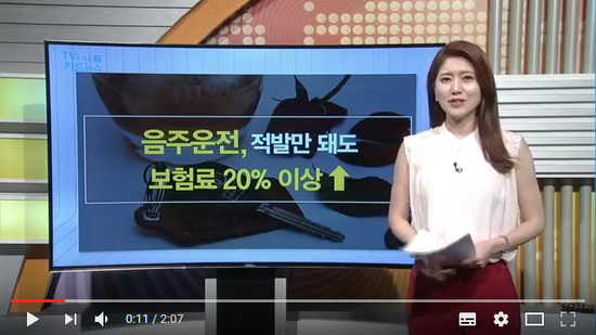 [카드뉴스] 음주운전 적발만 돼도 보험료 20% 할증…보험 처리도 어려워 - 머니투데이방송