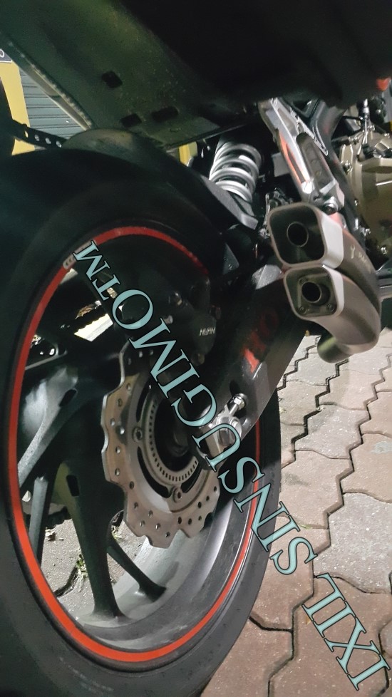  honda cbr650f ixrace Z7B타입 장착샷 완전 이뻐요 익실코리아 신스기모에서  