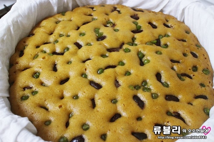 [보리술빵 만들기] 막걸리 이용한 술빵만들기