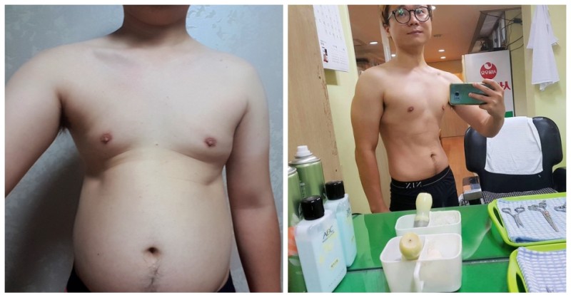 일반인 남자 다이어트 결과(-15Kg) 다이어트 전후 변화와 후기, 운동법+식단 : 네이버 블로그