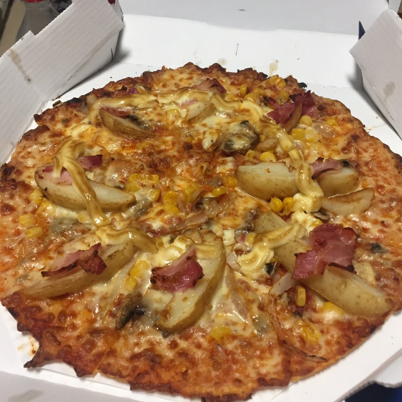 도미노피자 포테이토 씬피자 : 네이버 블로그