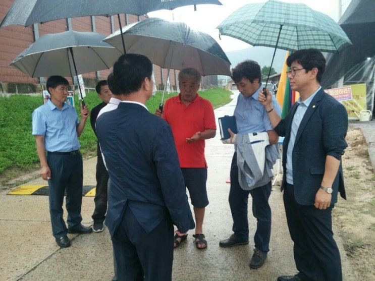 영평 로드리게스 미군 사격장 1인시위 현장 방문