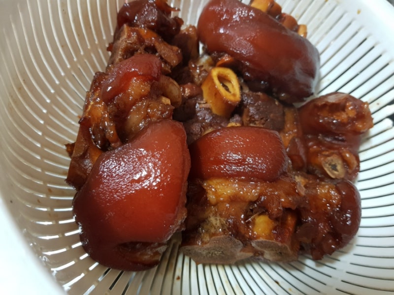 쫄대기 족발삶기 족발만들기~~~^^