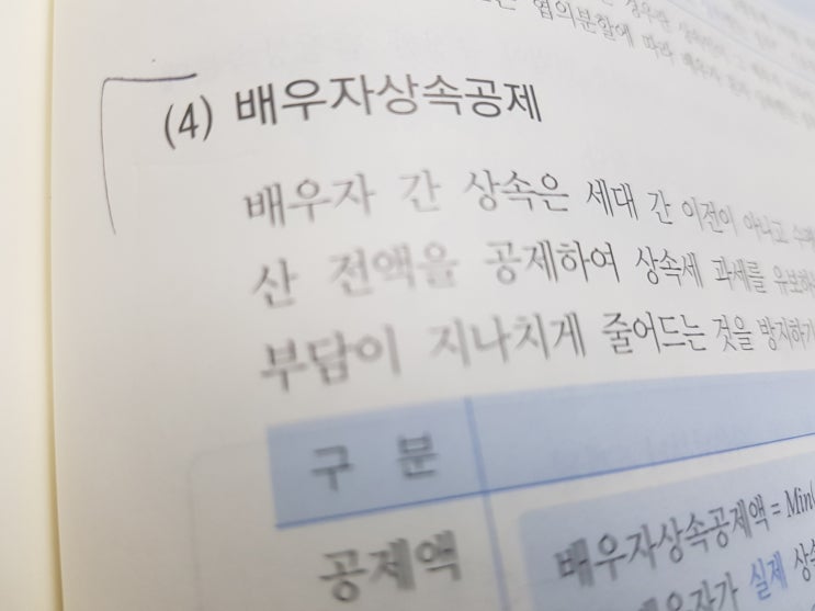  배우자상속공제 :: 상속세과세표준 구하기