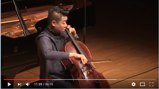 Cellist 임재성(chopin cello sonata & Sarasate) 동영상