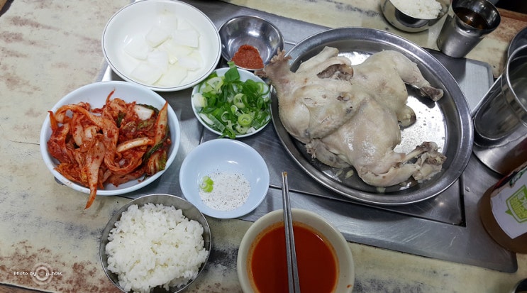  :: 을지로/충무로명소 사랑방 칼국수 백숙백반