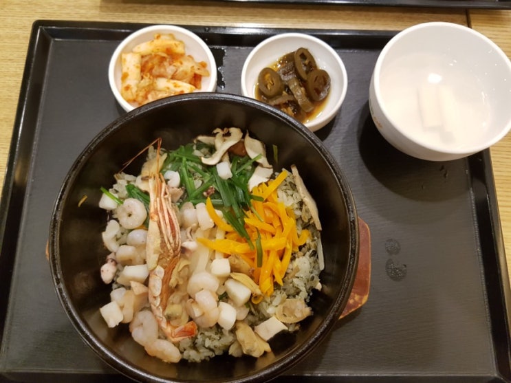 본죽&비빔밥cafe 독도한정메뉴 먹어봤어요~!