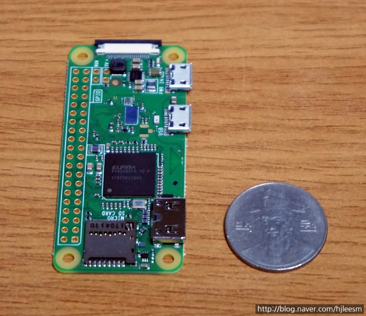 라즈베리 파이 제로 W(Raspberry Pi Zero W) 개봉기